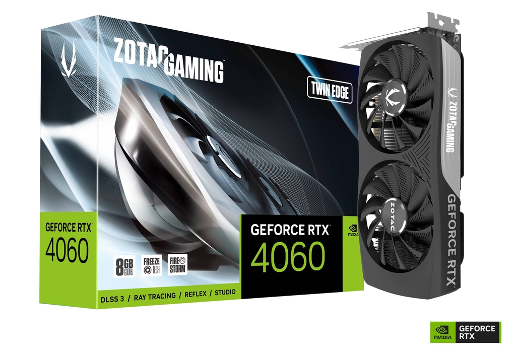 Видеокарта ZOTAC GeForce RTX 4060 Twin Edge - xstore.md photo