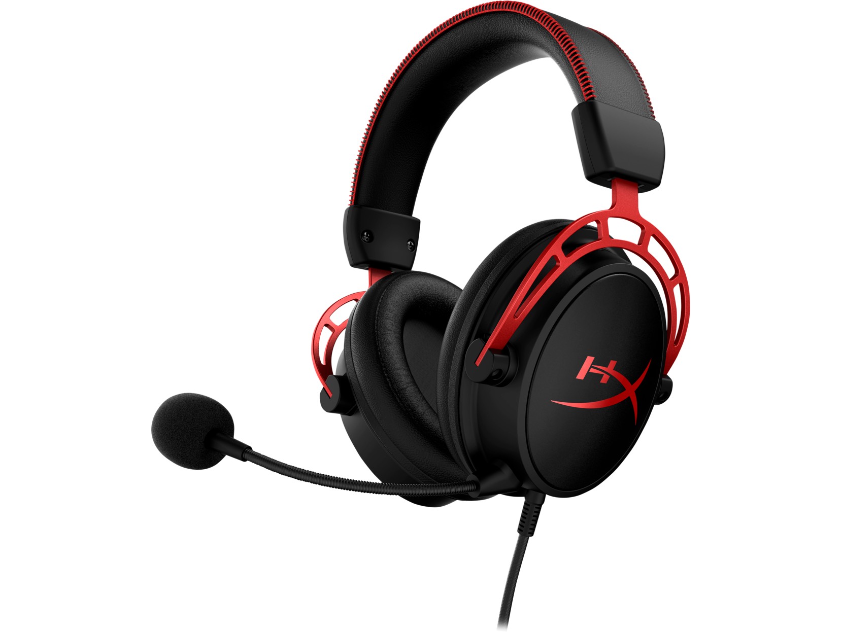 Căști Gaming HyperX Cloud Alpha, Black/Red - xstore.md photo