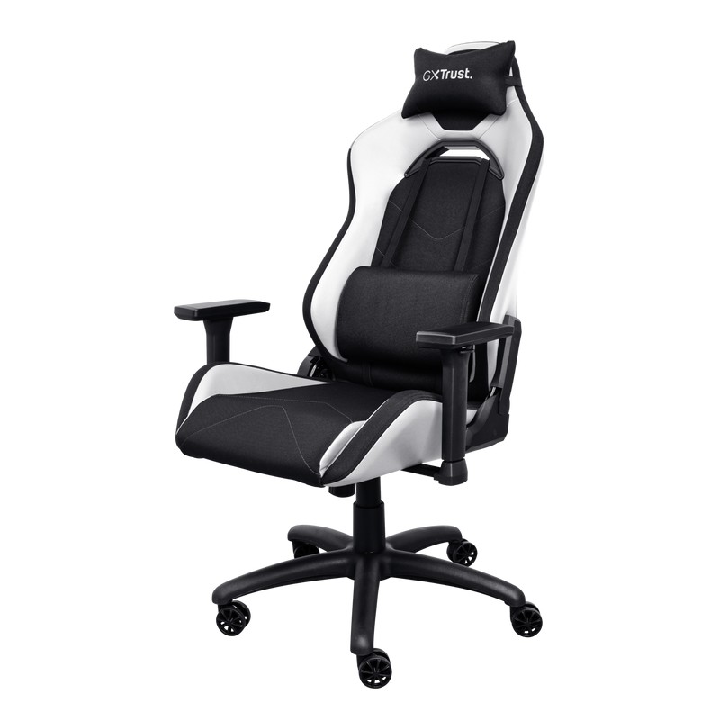 Игровое кресло Trust Gaming Chair GXT 714W Ruya, Black/White - xstore.md photo 1