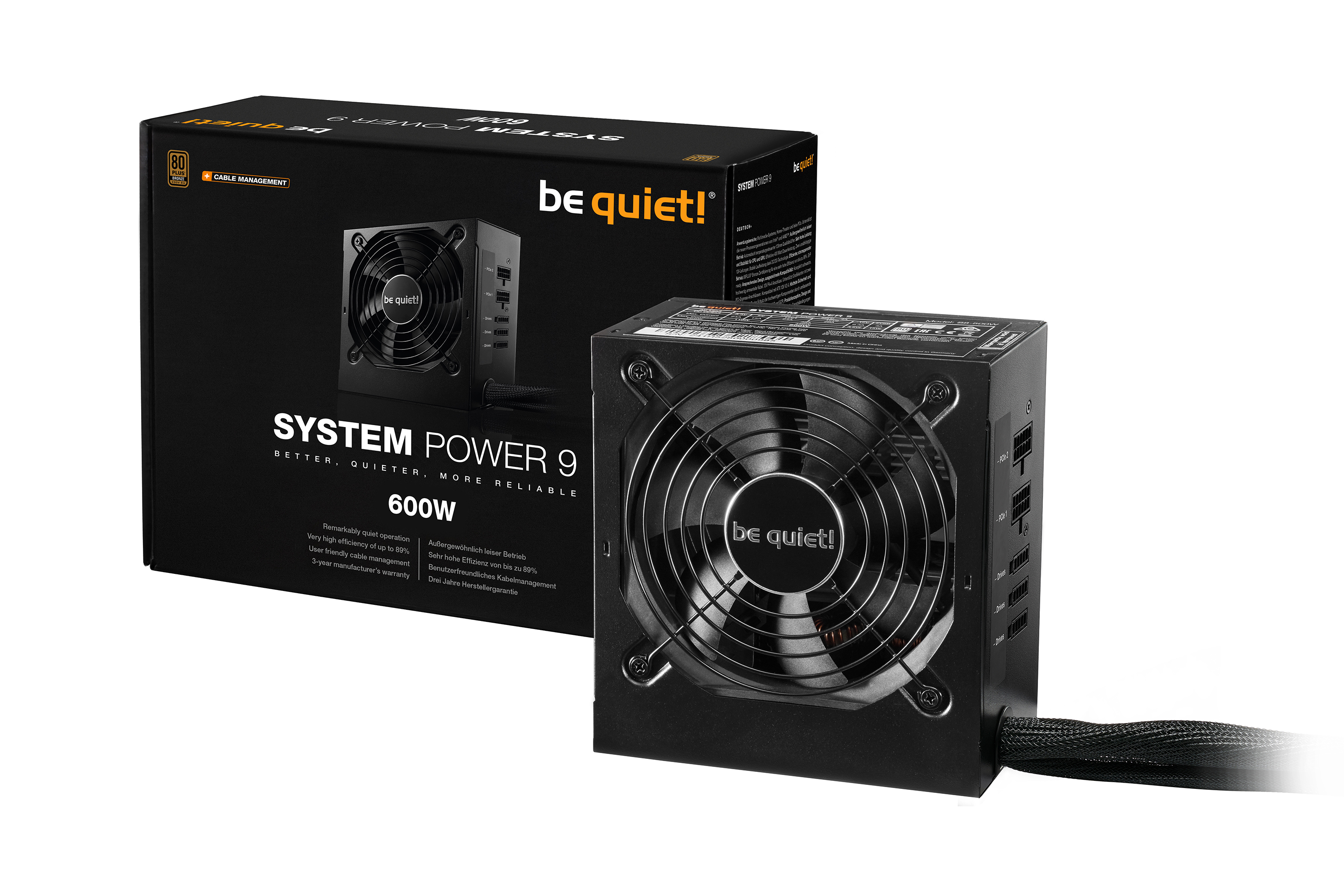 Sursa de alimentare be quiet! SYSTEM POWER 9 CM - xstore.md photo 1