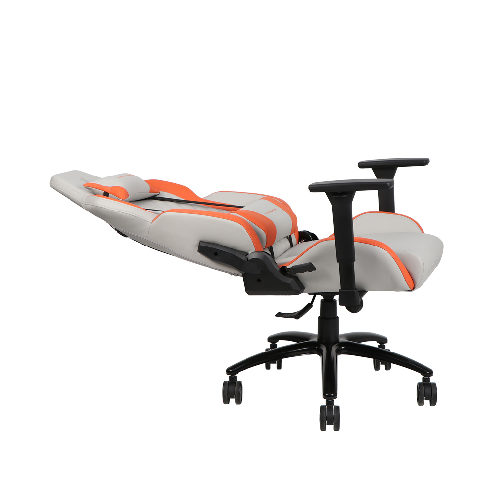 Scaun Gaming 1STPLAYER DK2 PRO, Gray/Orange - xstore.md photo 4