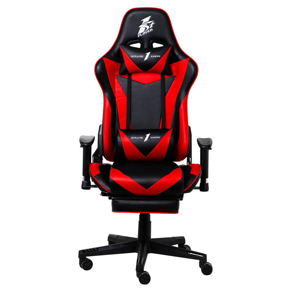 Scaun Gaming 1STPLAYER FK3, Black/Red - xstore.md photo