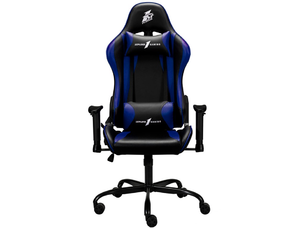 Scaun Gaming 1STPLAYER S01, Black/Blue - xstore.md photo