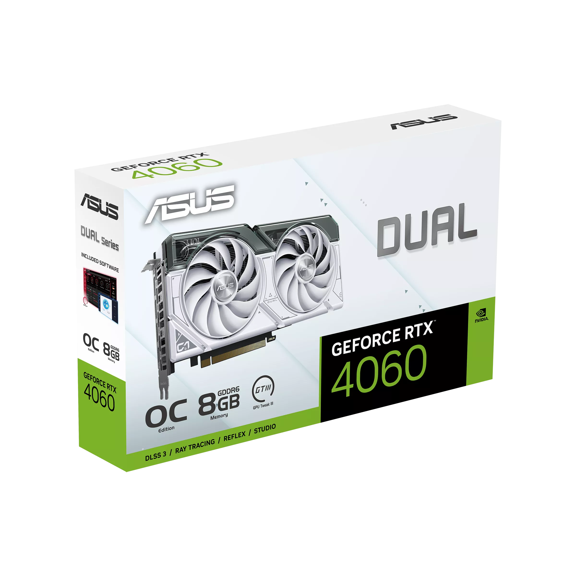 Видеокарта ASUS Dual GeForce RTX 4060 White OC - xstore.md photo 13