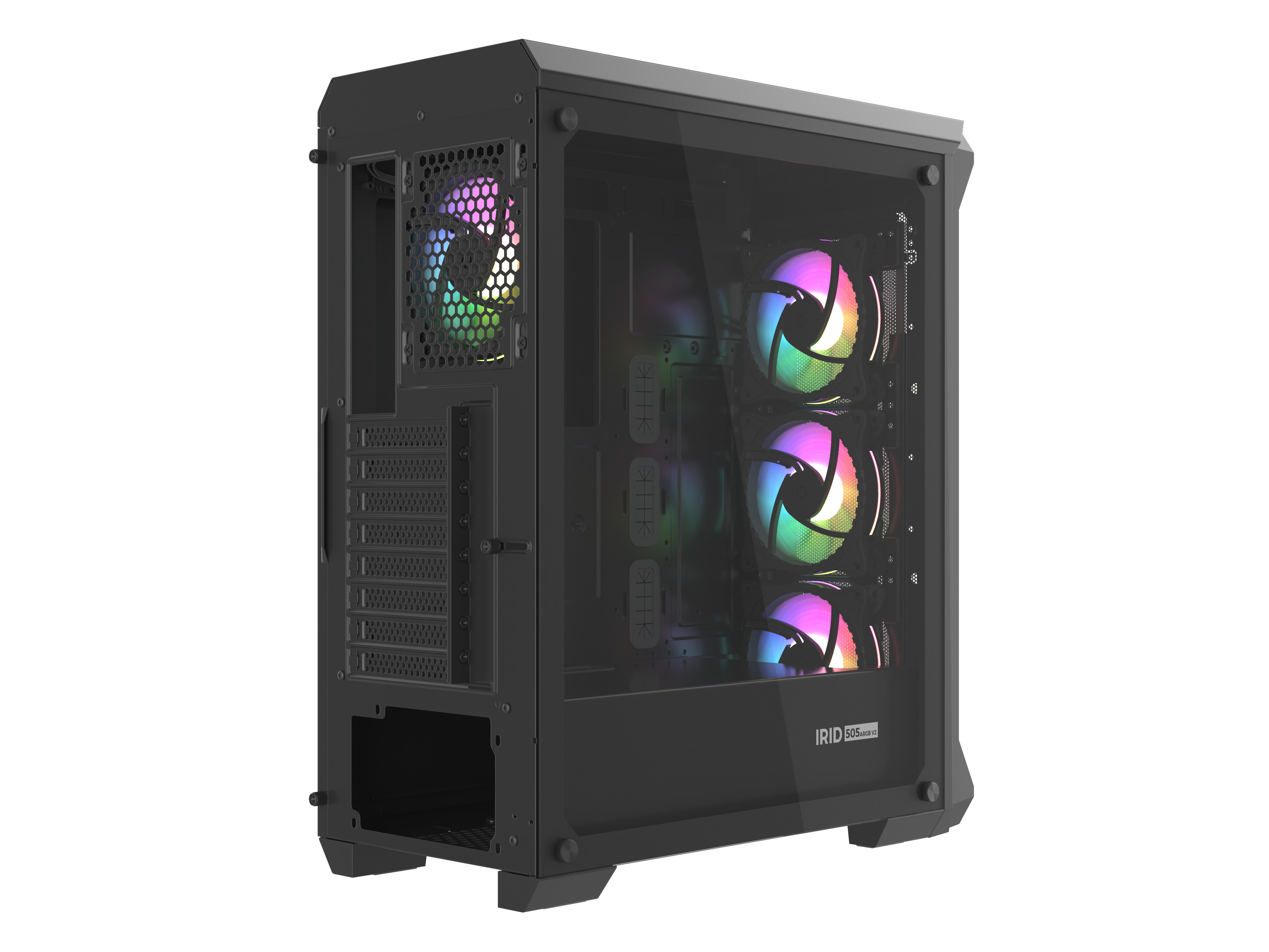Carcasă Genesis IRID 505 V2, Black în Moldova - xstore.md photo 7