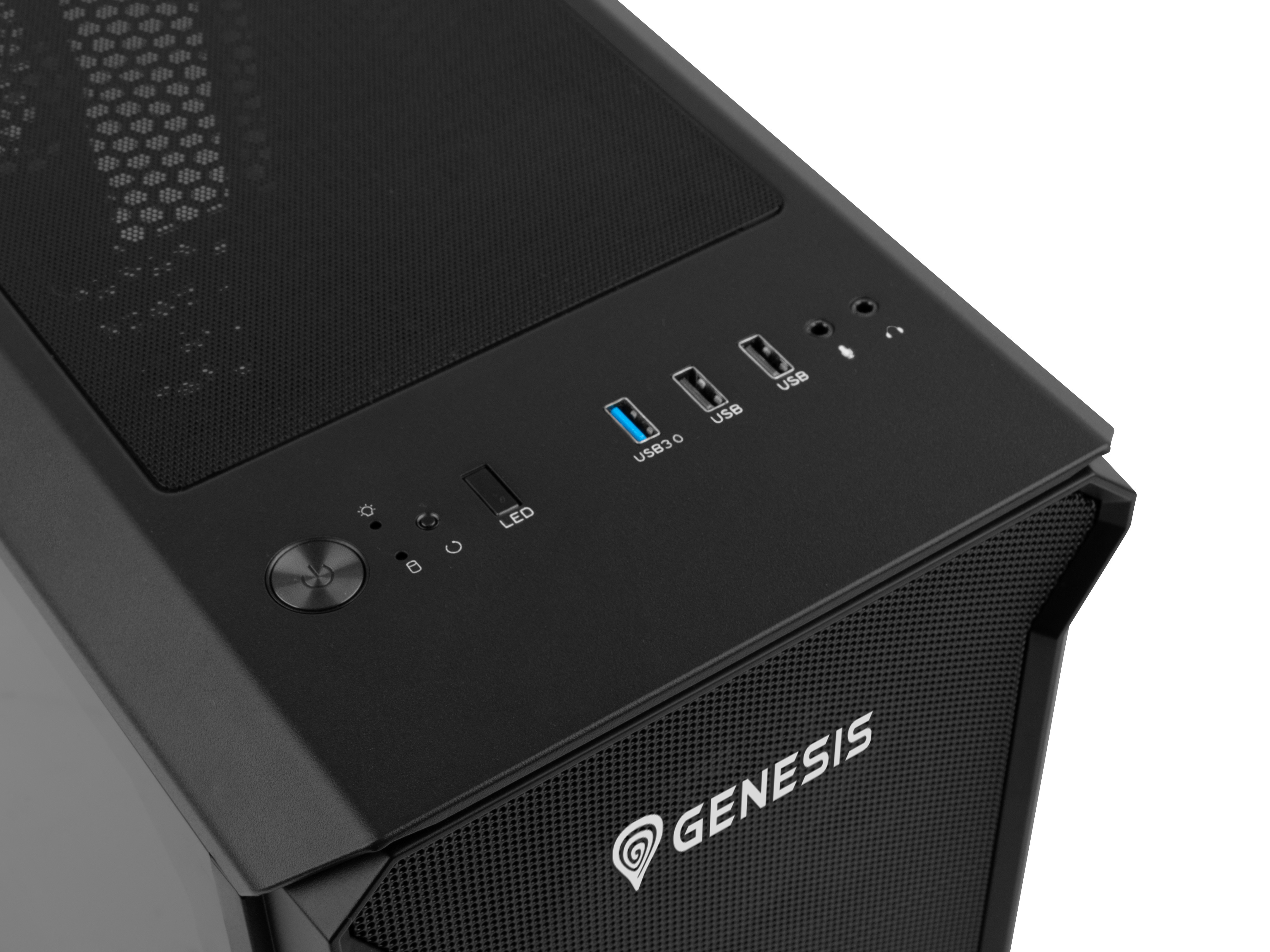 Carcasă Genesis Irid 503 V2, Black în Moldova - xstore.md photo 8