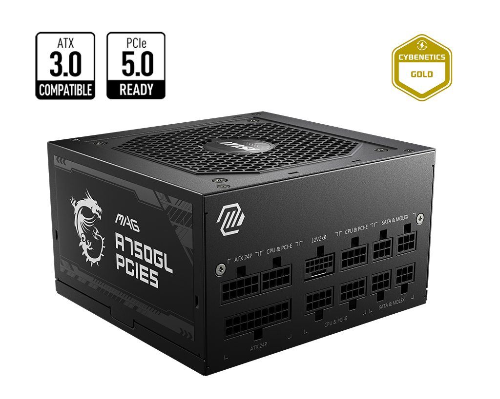 Sursa de alimentare MSI MAG A750GL PCIE5 - xstore.md photo