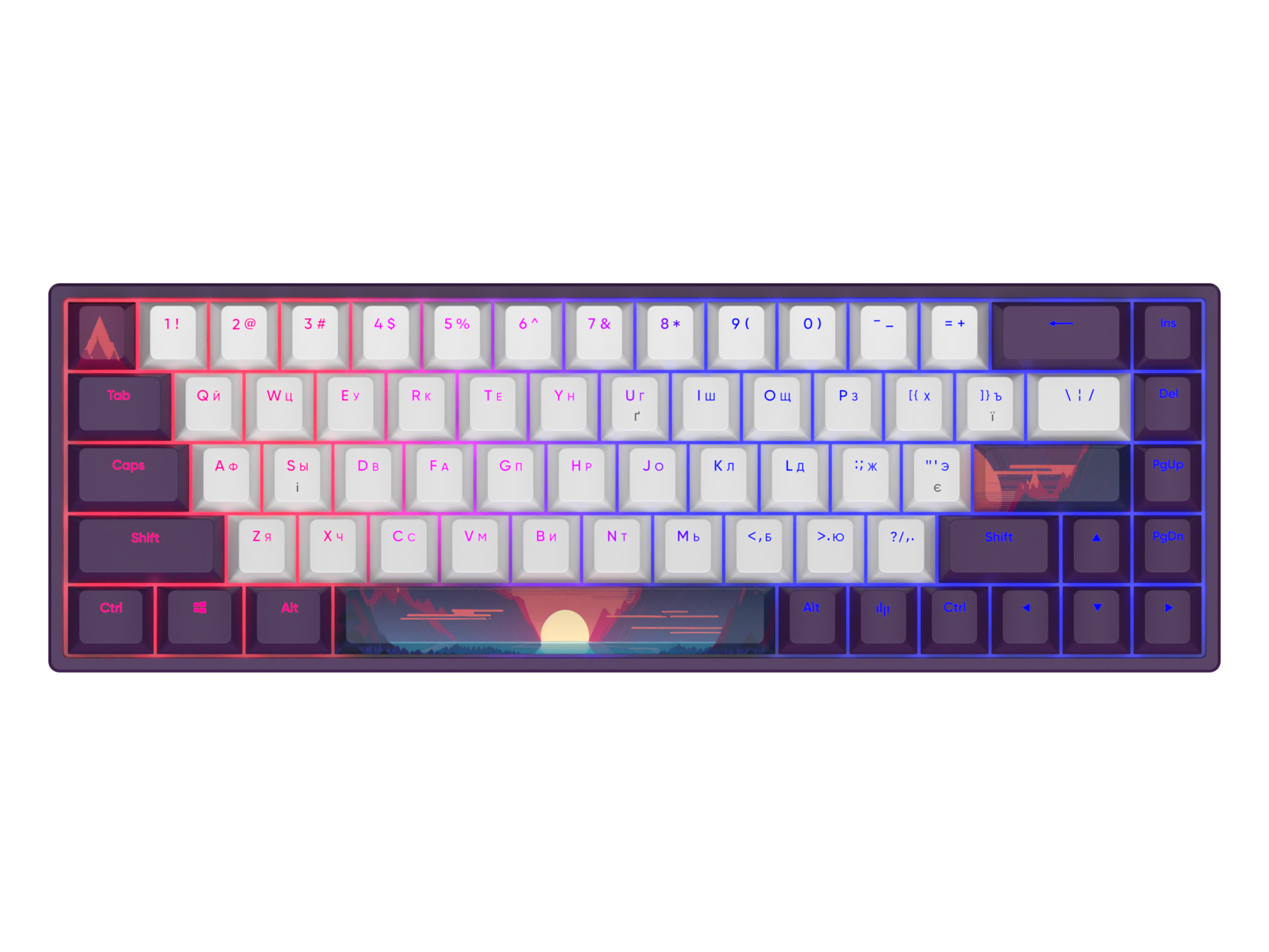 Tastatură Dark Project 68 Sunrise - Cumpăra în Moldova | Xstore.md photo