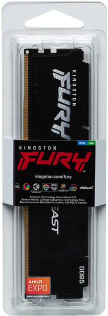 Оперативная память Kingston FURY Beast, KF564C32BBE-16 - xstore.md photo 3