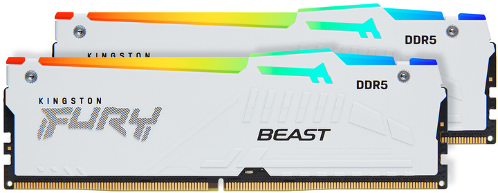 Memorie RAM Kingston FURY Beast RGB, KF564C32BWEAK2-64 - xstore.md photo