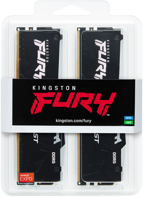 Оперативная память Kingston FURY Beast RGB, KF564C32BBEAK2-64 - xstore.md photo 4