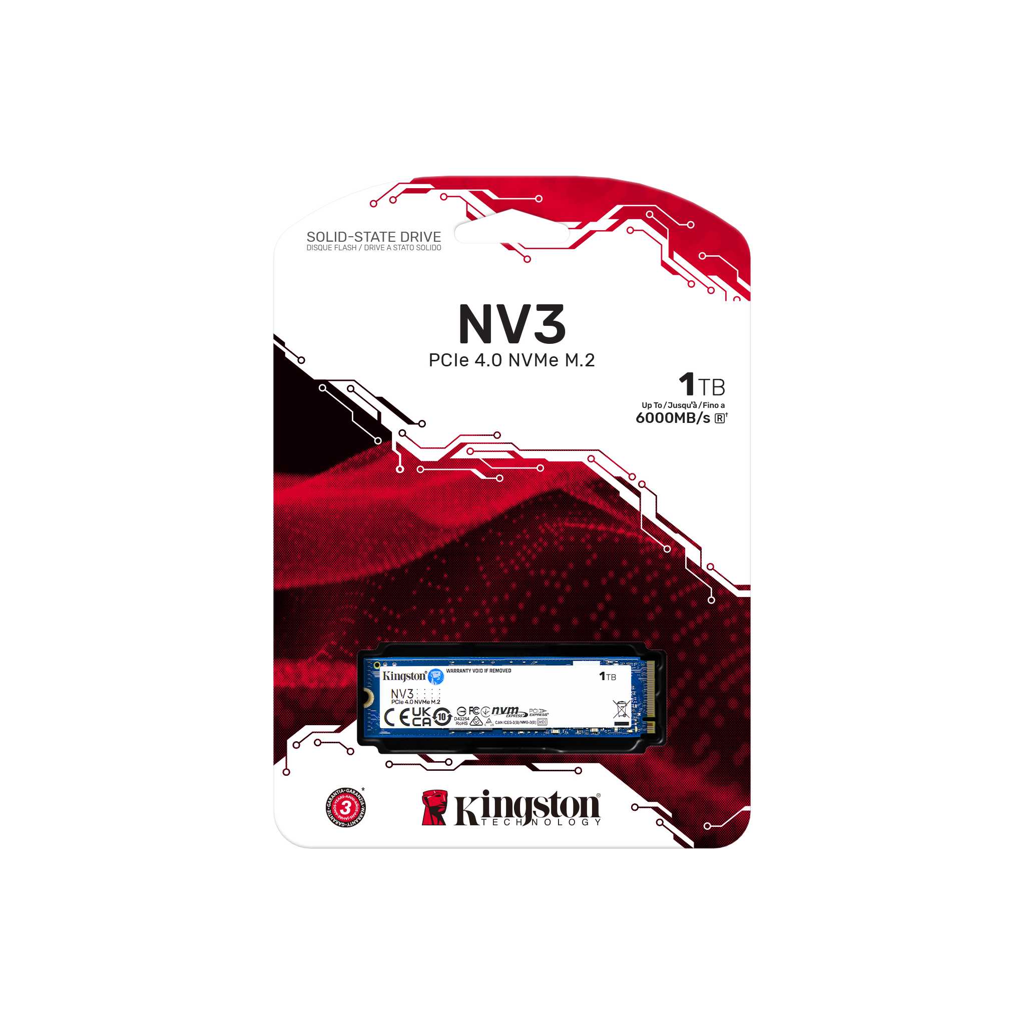 SSD Kingston NV3 SNV3S/1000G în Moldova - xstore.md photo 1