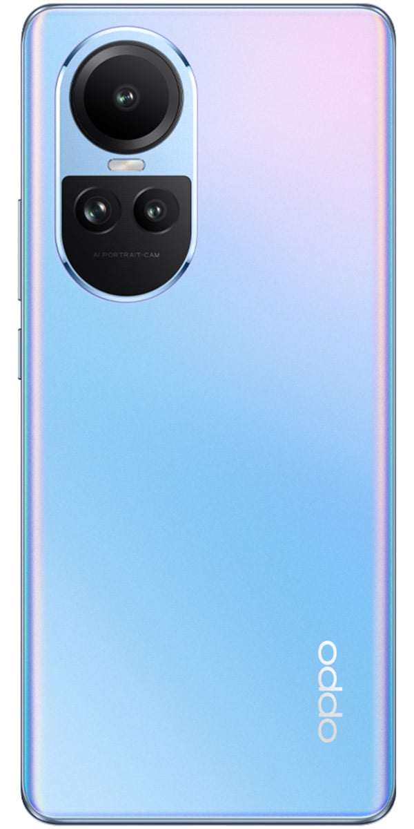 OPPO Reno 10 5G – 8GB/256GB, Ice Blue - xstore.md photo 1