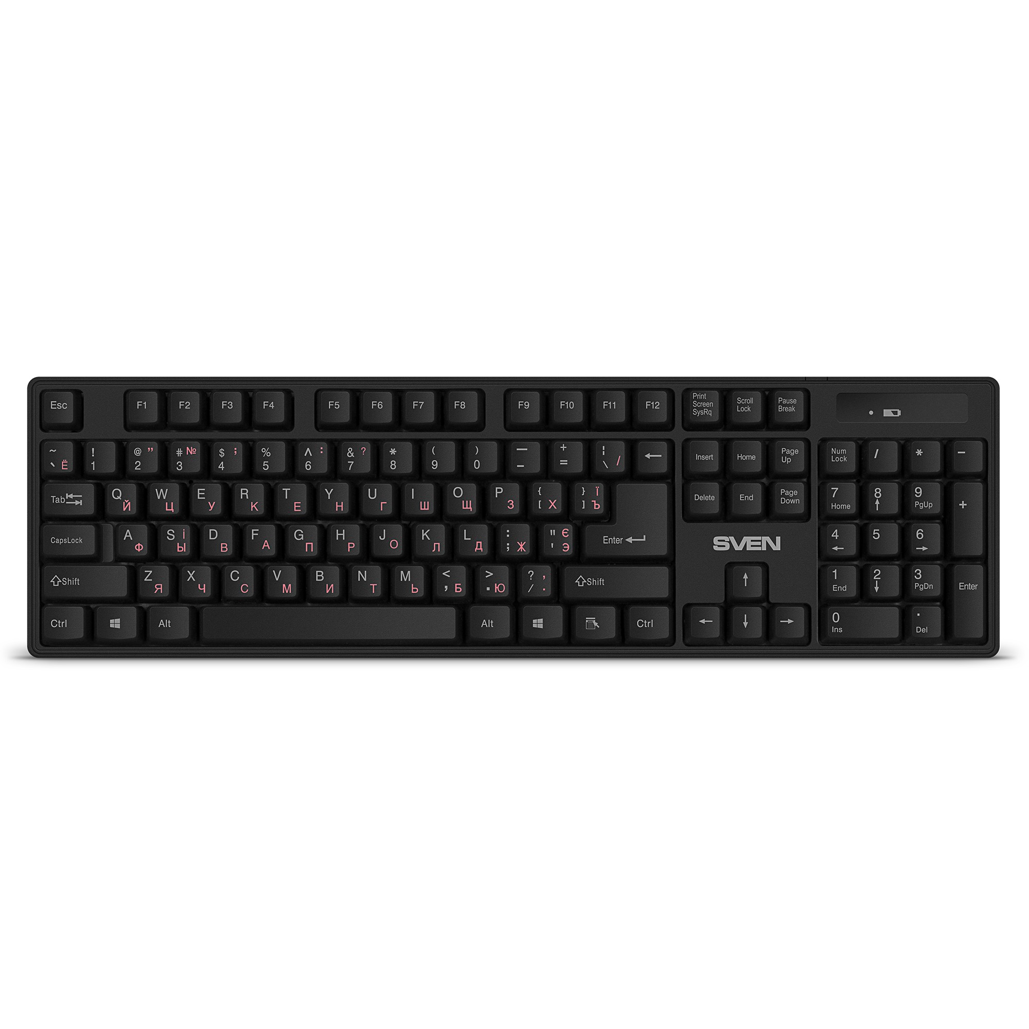 Tastatură fără fir SVEN KB-C2100W în Moldova - xstore.md photo