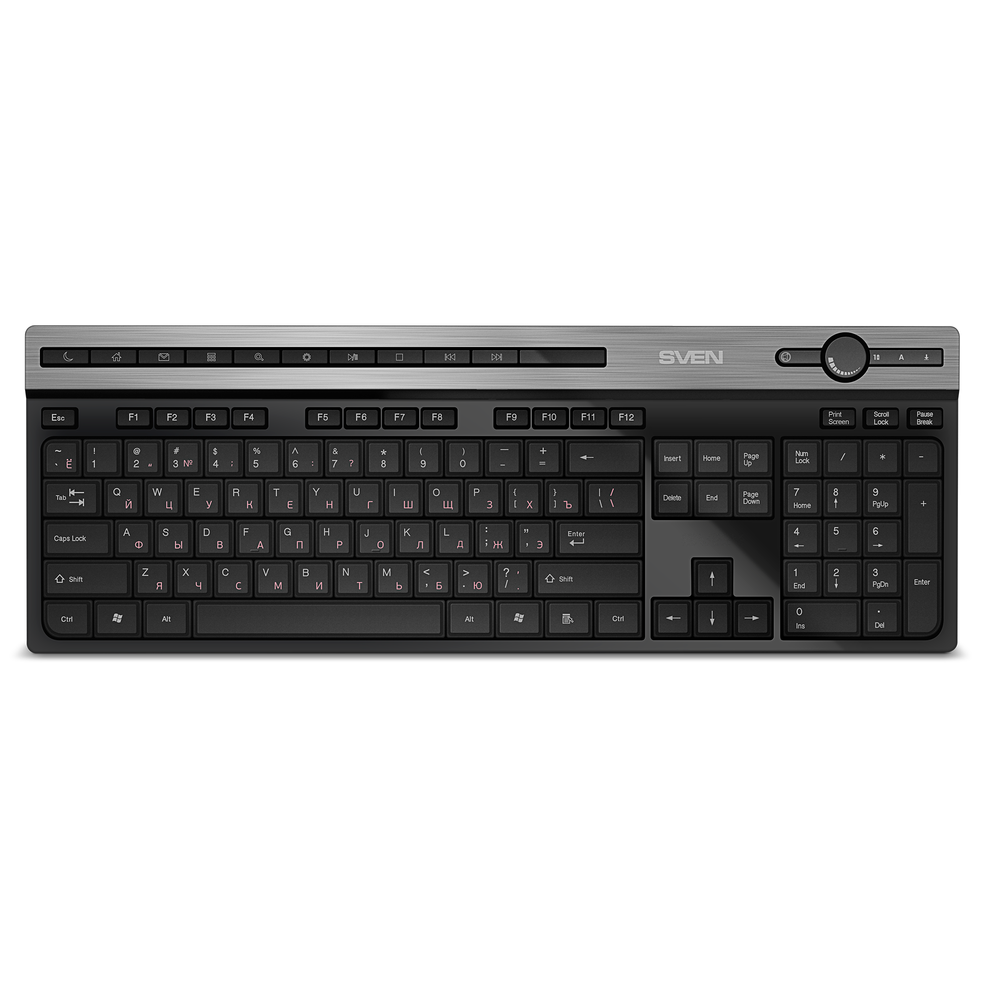 Tastatură fără fir SVEN KB-E5500W în Moldova - xstore.md photo