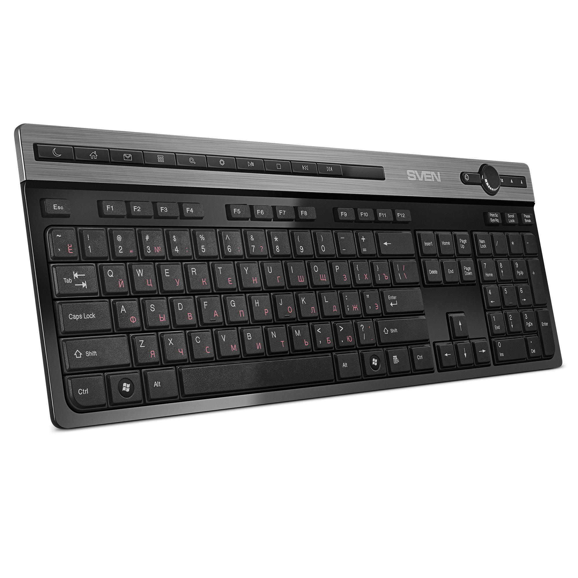 Tastatură fără fir SVEN KB-E5500W în Moldova - xstore.md photo 0