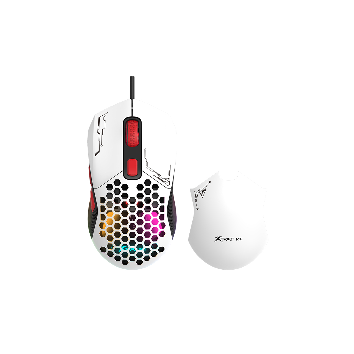 Mouse Xtrike Me GM-316W, White în Moldova - xstore.md photo 3