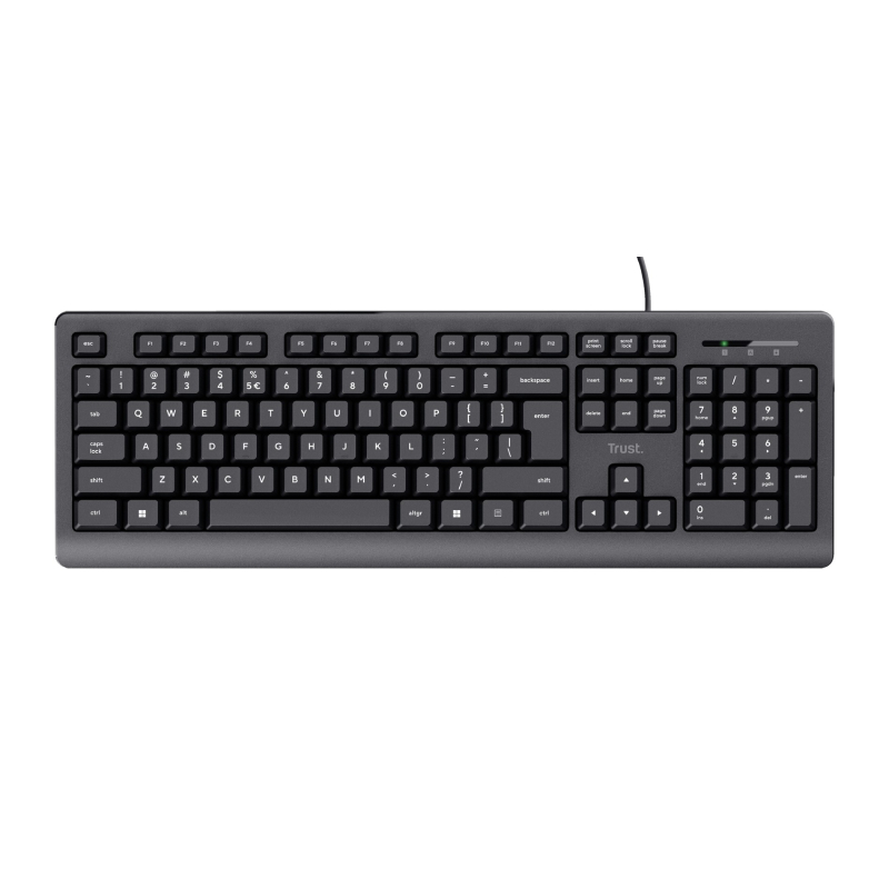 Tastatură Trust Primo, Black în Moldova - xstore.md photo