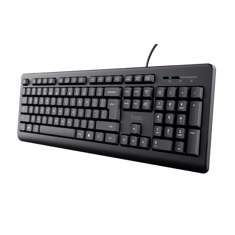 Tastatură Trust Primo, Black în Moldova - xstore.md photo 1