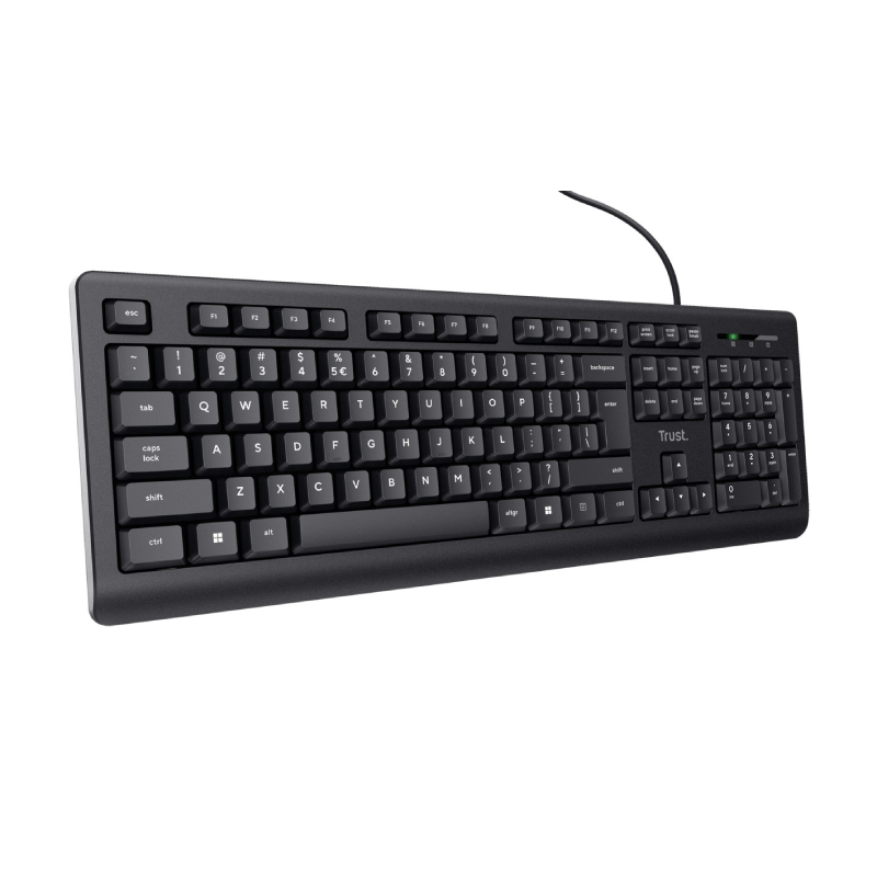 Tastatură Trust Primo, Black în Moldova - xstore.md photo 0