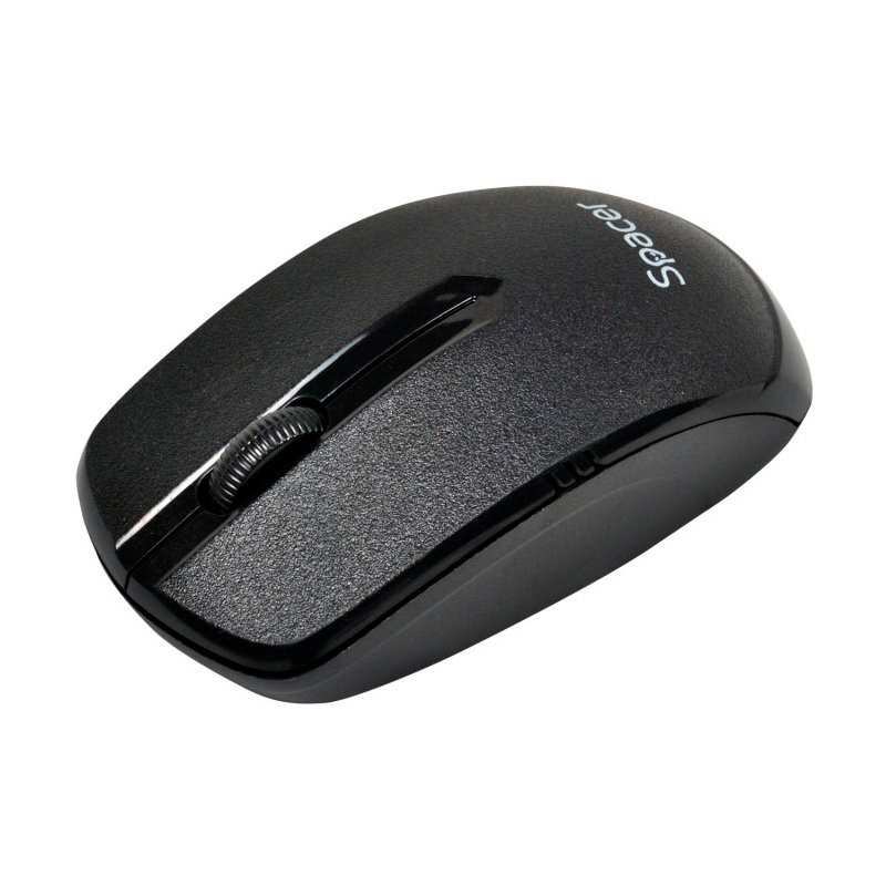 Wireless Mouse Spacer optic, Black în Moldova - xstore.md photo 1