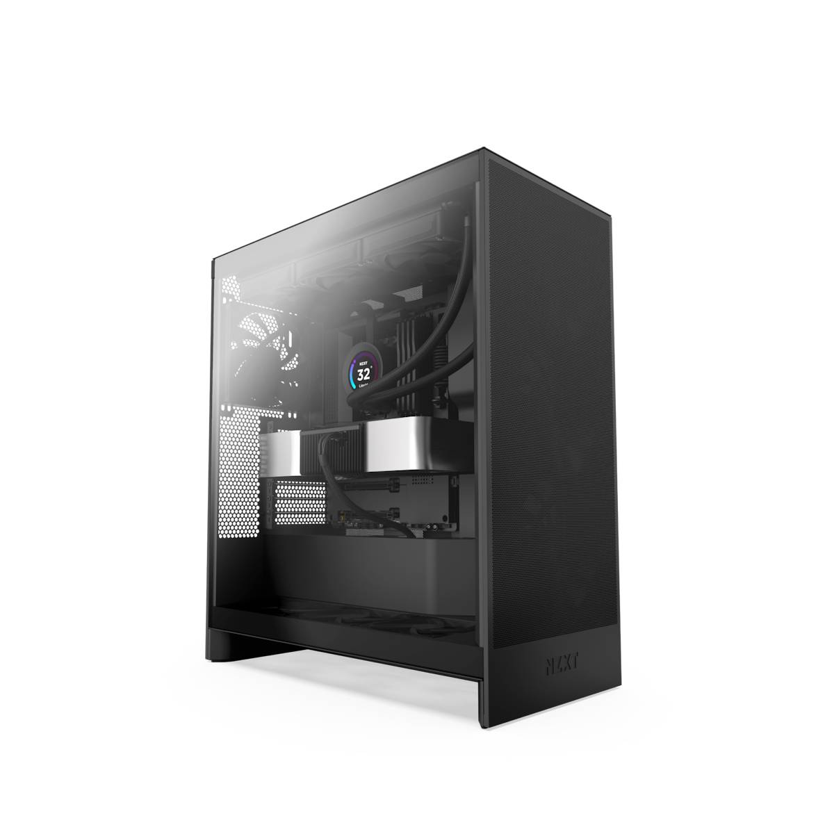 Carcasă PC NZXT H7 Flow (CM-H72FB-01) în Moldova - xstore.md photo