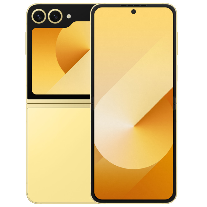 Samsung Galaxy Flip 6 – 12GB/512GB, Yellow - xstore.md photo