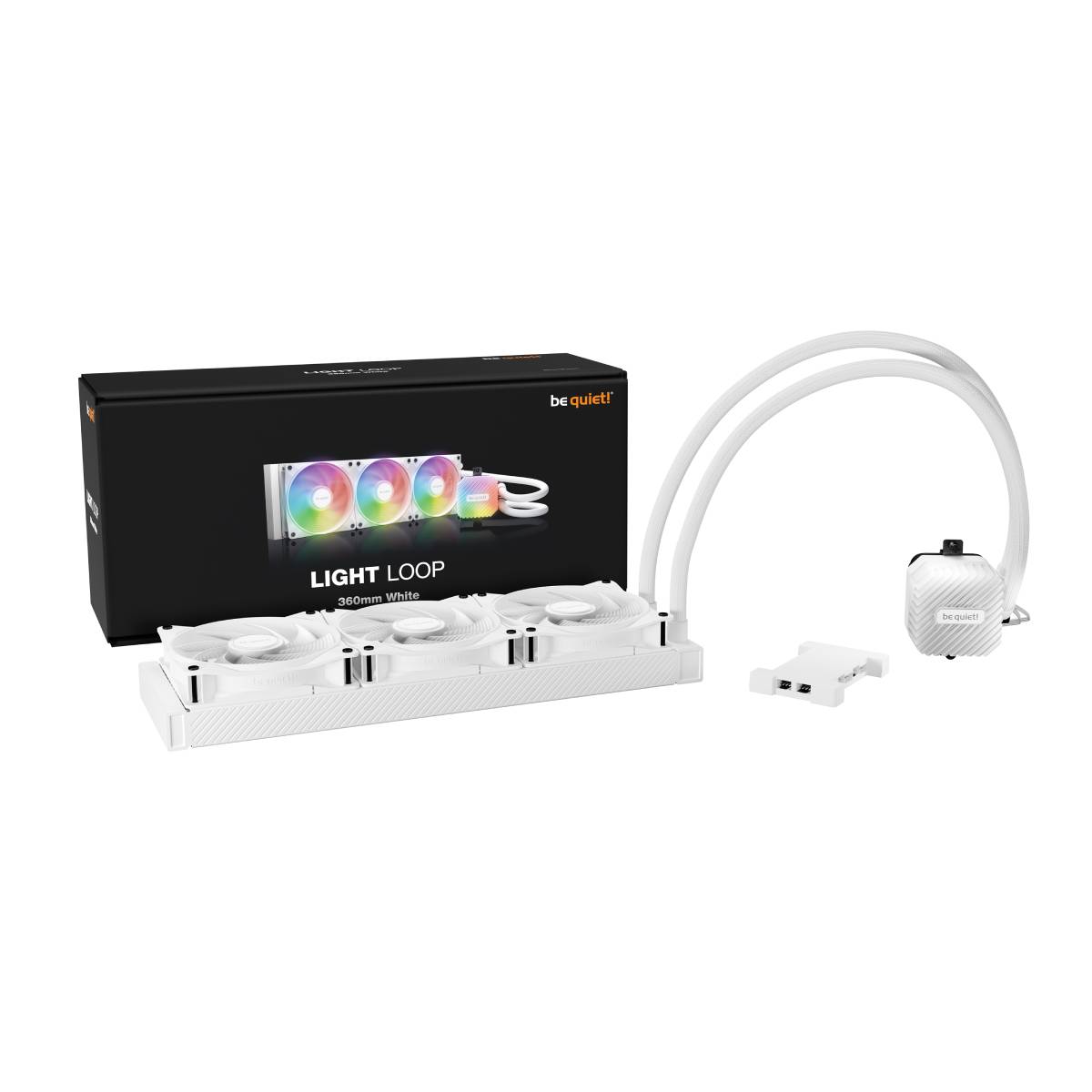 Cooler be quiet! Light Loop 360 White în Moldova - xstore.md photo 4