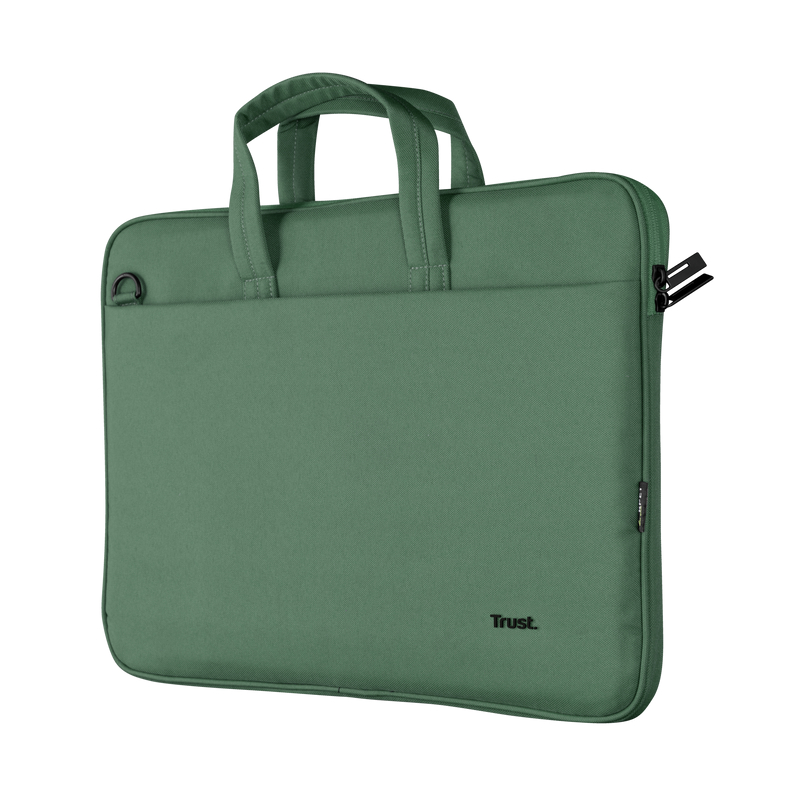 Geanta pentru laptop 16❞ Trust Bologna Slim, Green - xstore.md photo