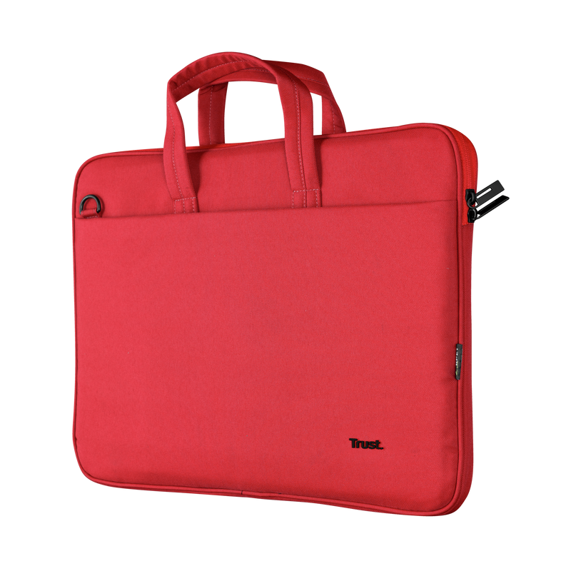 Geanta pentru laptop 16❞ Trust Bologna Slim, Red - xstore.md photo