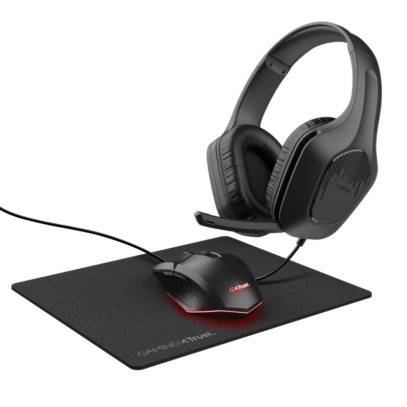 Gaming Combo Set Trust GXT 790, Black в Молдове - xstore.md photo