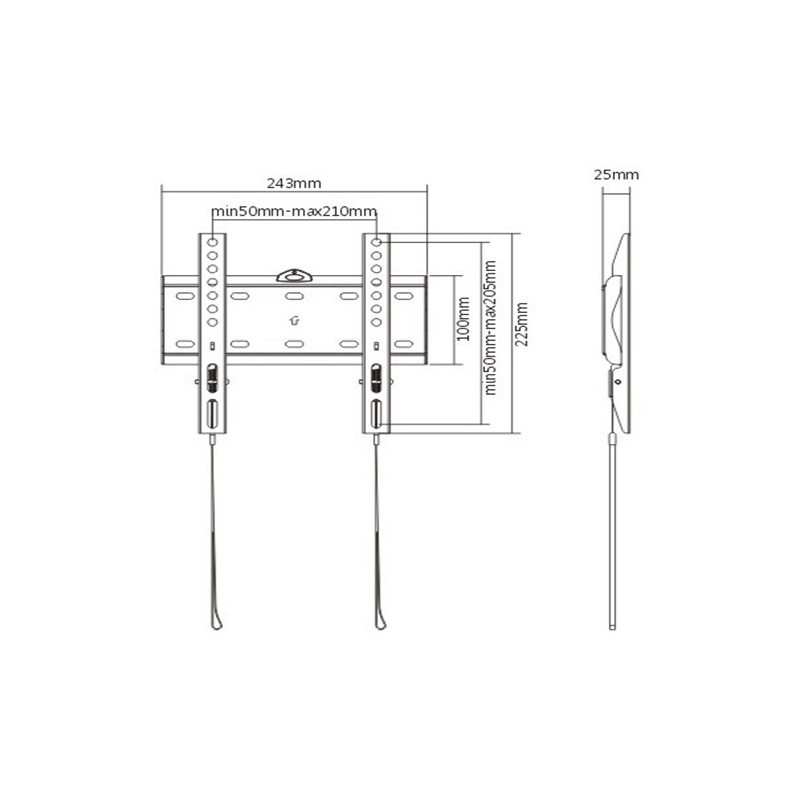 Кронштейн для телевизора Gembird WM-42F-01 в Молдове - xstore.md photo 1