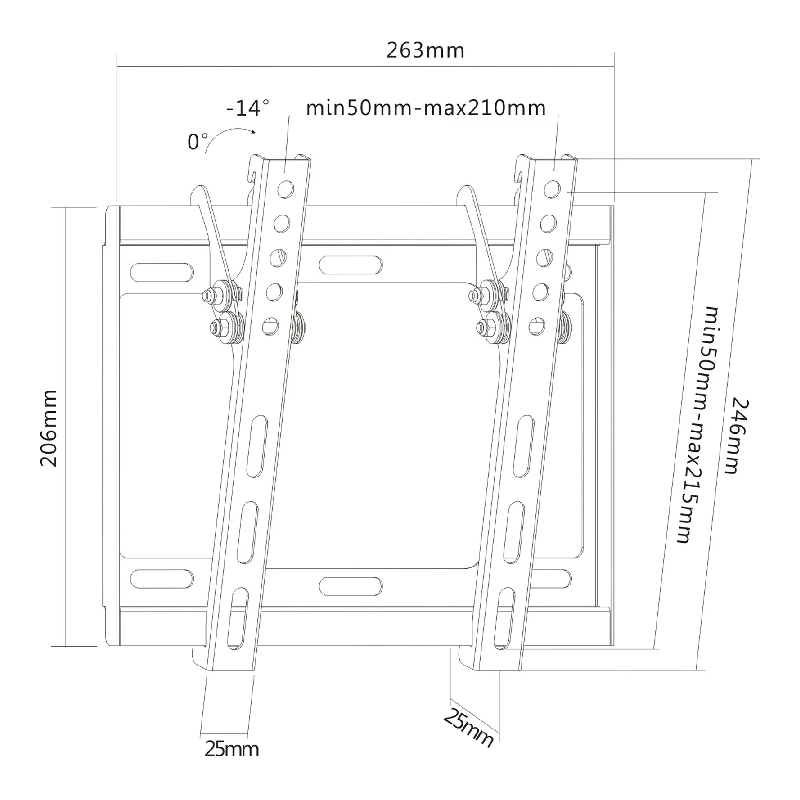 Кронштейн для телевизора PureMounts PM-BT200 в Молдове - xstore.md photo 1