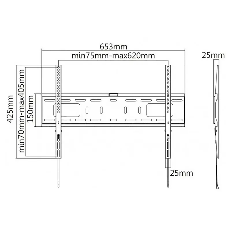 Кронштейн для телевизора Reflecta Plano Flat 70-6040 в Молдове - xstore.md photo 0