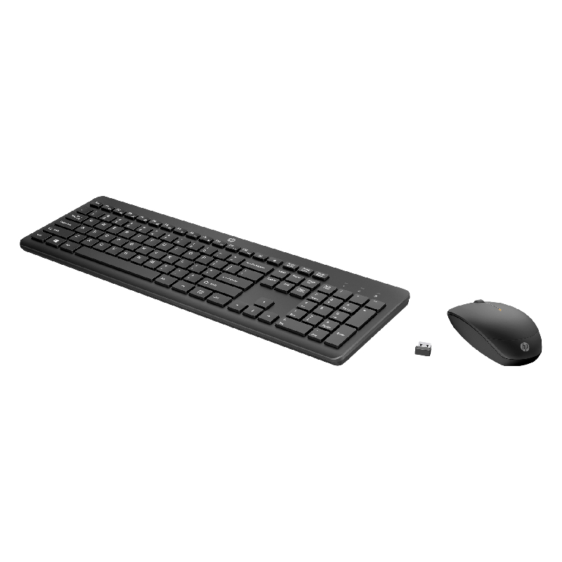 Беспроводная клавиатура и мышь HP 230, Black - xstore.md photo 0