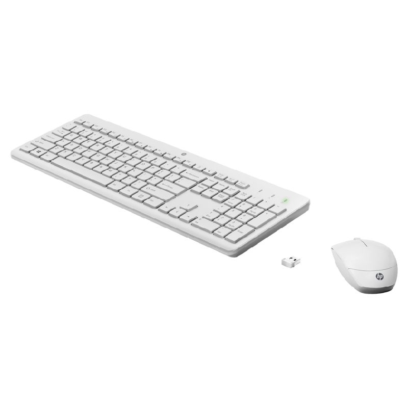 Tastatură fără fir + Mouse HP 230, White - xstore.md photo 0