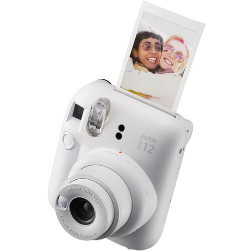 Фотоаппарат моментальной печати Fujifilm Instax Mini 12, Clay White - xstore.md photo