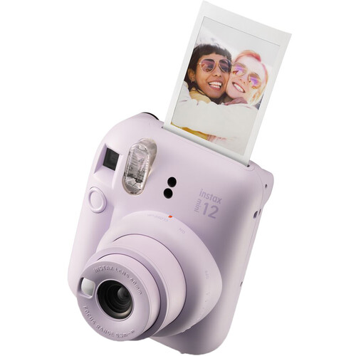 Фотоаппарат моментальной печати Fujifilm Instax Mini 12, Lilac Purple + Film Mini 2x10 - xstore.md photo 0