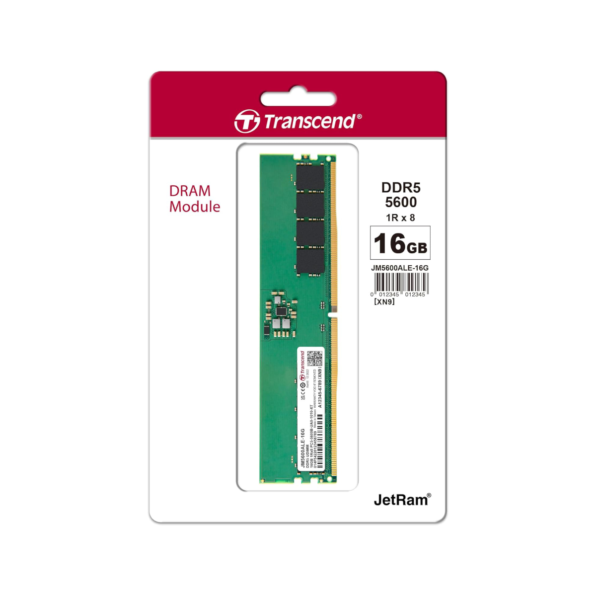 Memorie RAM Transcend JetRam JM5600ALE-16G - xstore.md photo 0