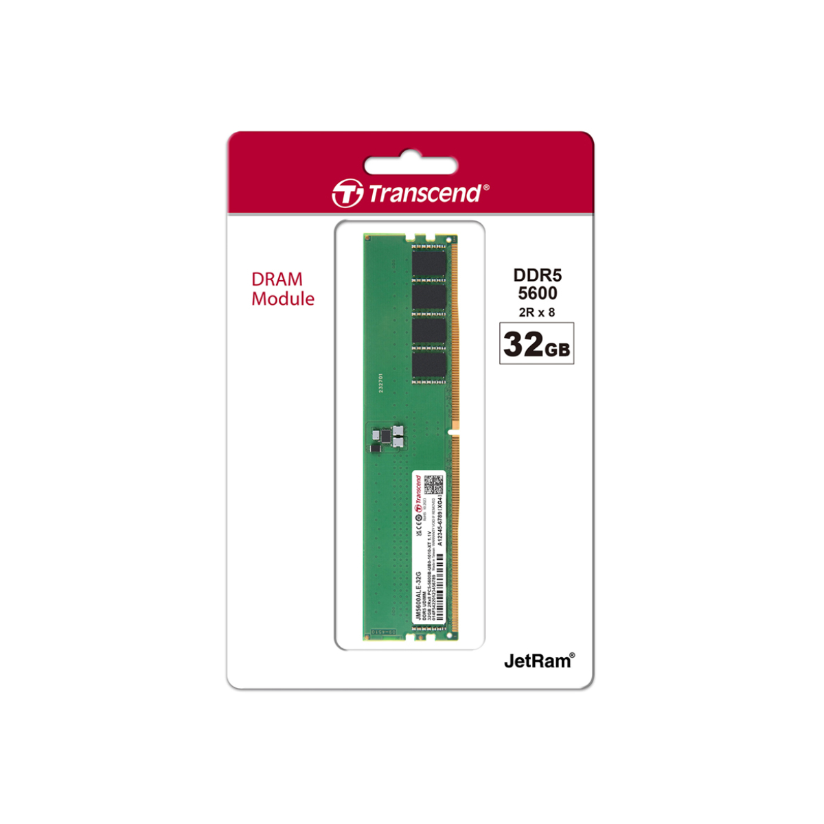 Оперативная память Transcend JetRam JM5600ALE-32G - xstore.md photo 0