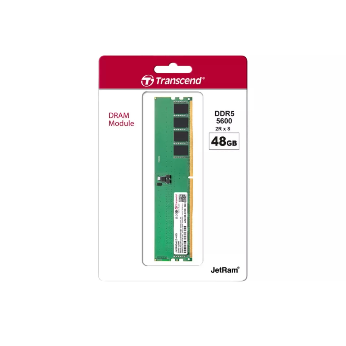 Оперативная память Transcend JetRam JM5600ALE-48G - xstore.md photo 0