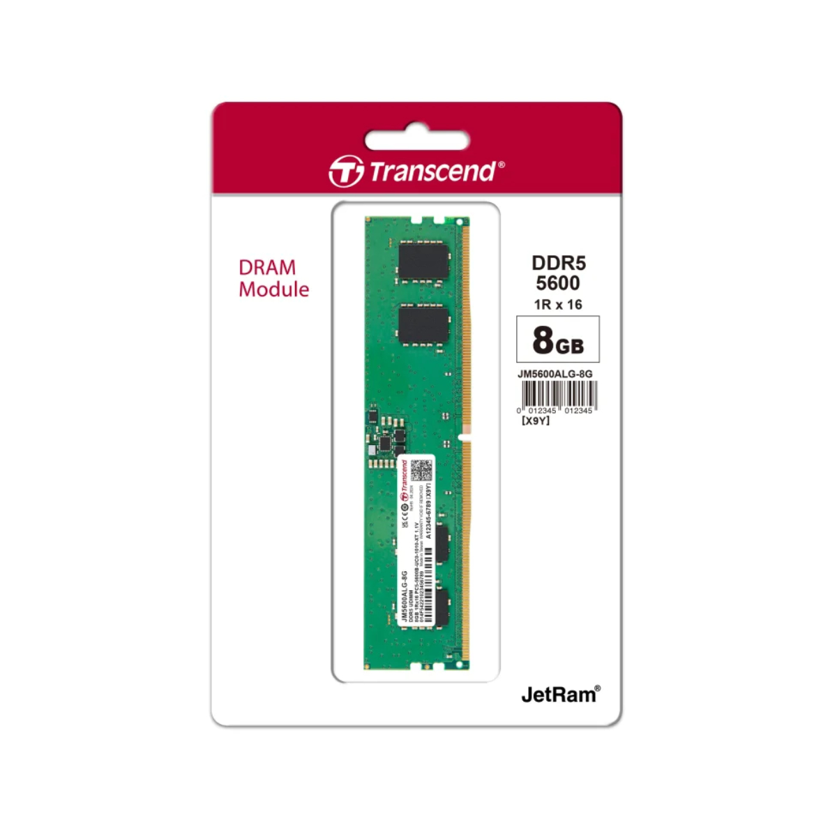 Оперативная память Transcend JetRam JM5600ALG-8G - xstore.md photo 0