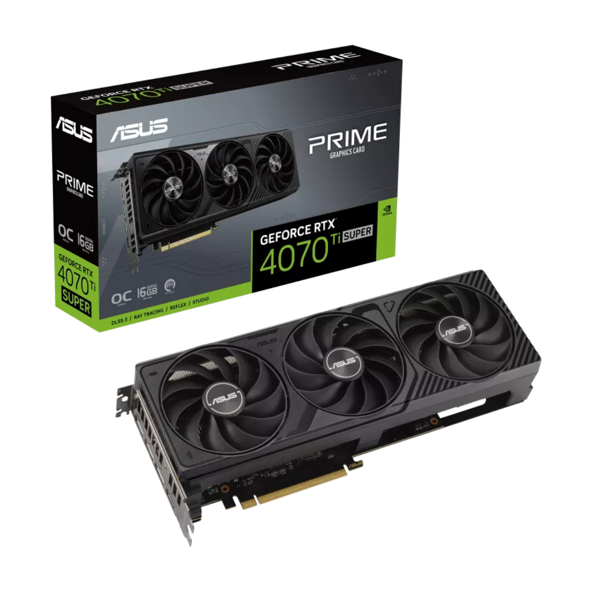 Placă video ASUS PRIME GeForce RTX 4070 Ti SUPER OC - xstore.md photo