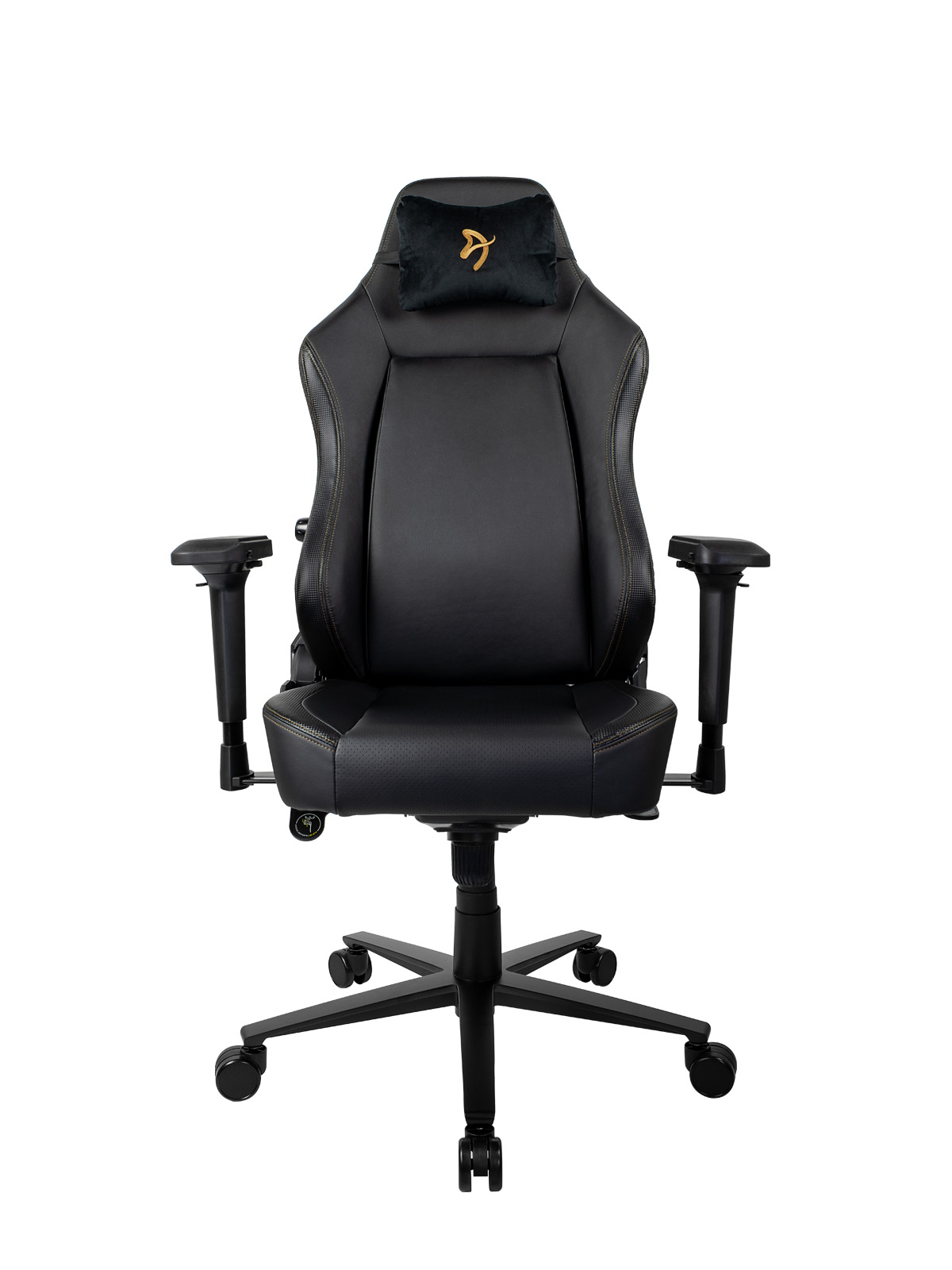 Scaun Gaming AROZZI Primo PU, Black/Gold în Moldova - xstore.md photo