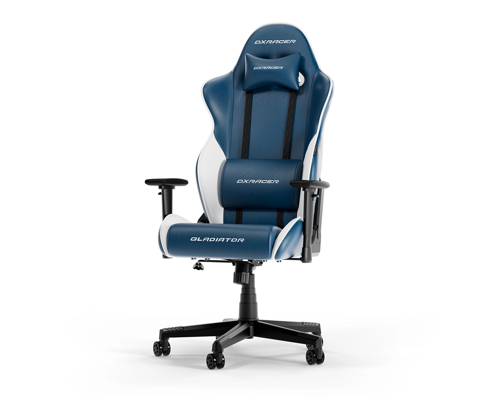 Scaun Gaming DXRacer GLADIATOR-L-N23-LTC-BW-X1, Blue/White în Moldova - xstore.md photo 0