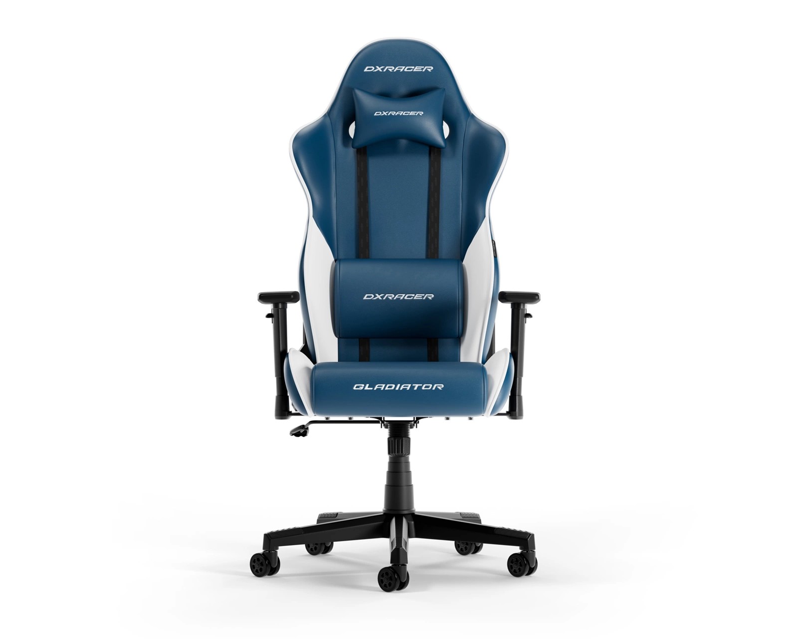 Scaun Gaming DXRacer GLADIATOR-L-N23-LTC-BW-X1, Blue/White în Moldova - xstore.md photo