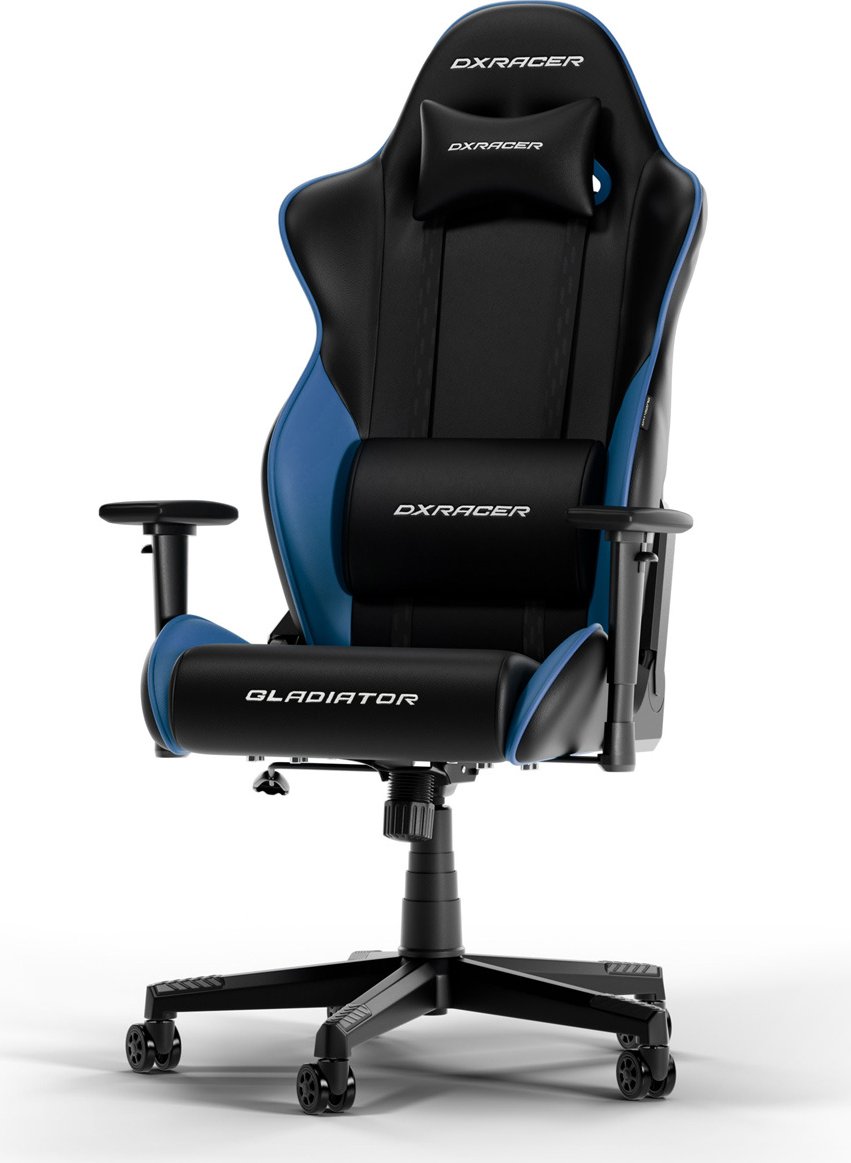 Scaun Gaming DXRacer GLADIATOR-L-N23-LTC-NB-X1, Black/Blue în Moldova - xstore.md photo 0