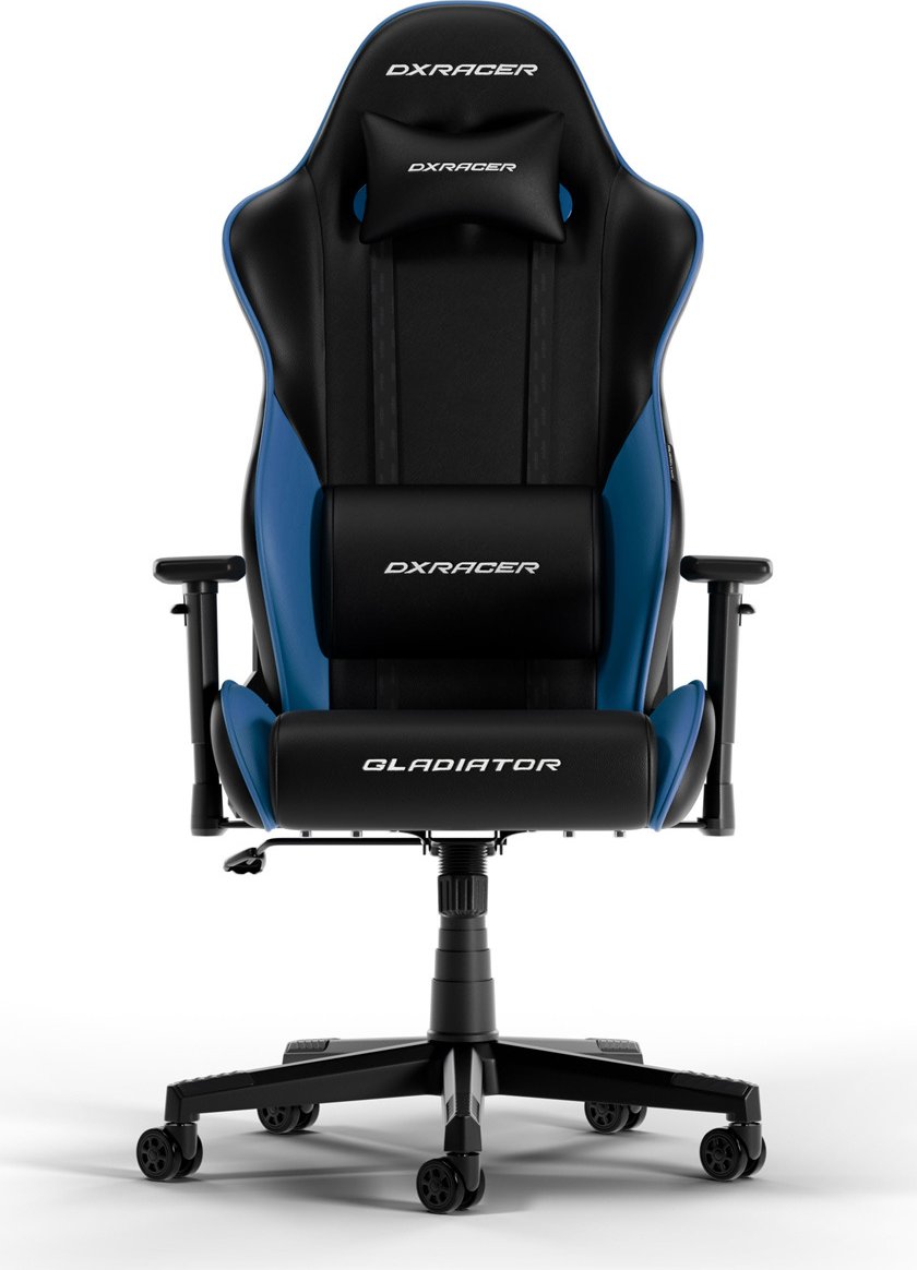 Scaun Gaming DXRacer GLADIATOR-L-N23-LTC-NB-X1, Black/Blue în Moldova - xstore.md photo