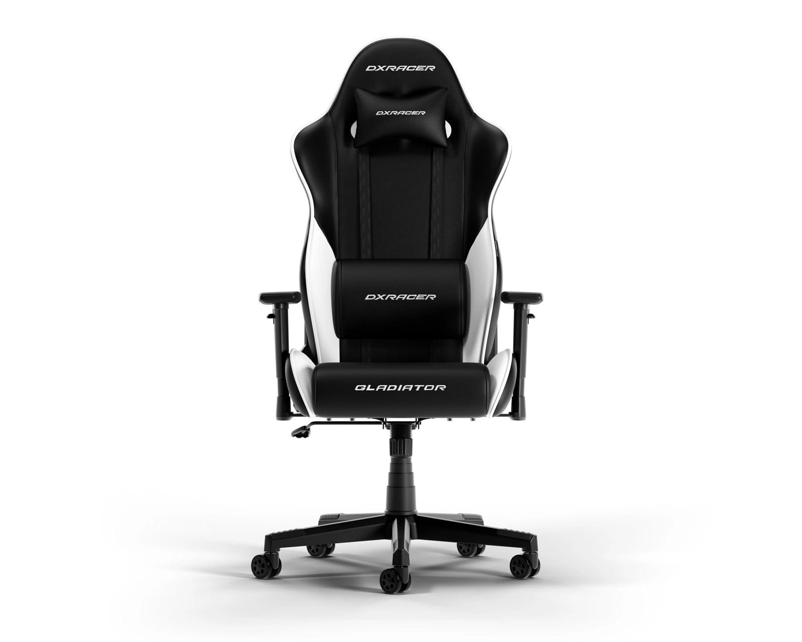 Scaun Gaming DXRacer GLADIATOR-L-N23-LTC-NW-X1, Black/White în Moldova - xstore.md photo