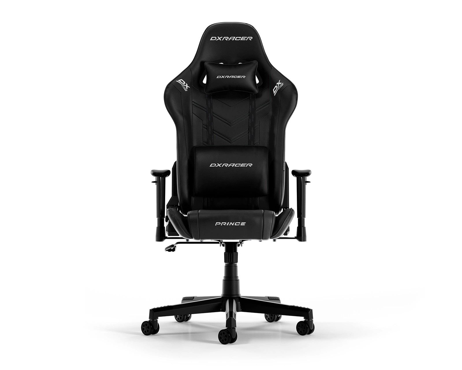 Scaun Gaming DXRacer Prince GC-P132-N-FX2, Black/Black în Moldova - xstore.md photo